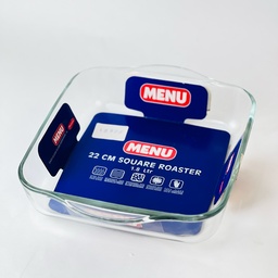 [HH00018896] طاجن بايركس مربع الشكل - مقاس 22 سم