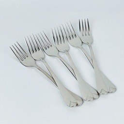 [HH00018903] طقم شوك استانليس ستيل 12 قطعة باللون الفضي