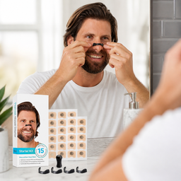 [HH00019139] شرائط مغناطسية لفتح الأنف وتنفس أعمق طول اليوم