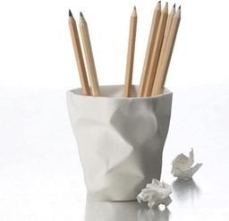 [HH00019151] عرض 2 حامل أقلام بتصميم كوب متعرج لتنظيم الأدوات المكتبية