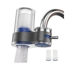 [HH00019182] فلتر للمياه مثبت على الحنفية لتقليل الكلور والطعم السيء