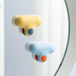 [HH00019259] عرض 2 مساحة مرأة الحمام تلصق على الزجاج سهلة الأستخدام والتنظيف