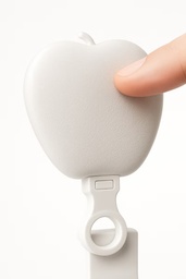 [HH00019396] رينج لايت بتصميم تفاحة ب 3 اضاءات مع مشبك للتعليق بيو اس بي للشحن