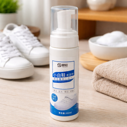 [HH00019652] سبراي فوم لتنظيف وتلميع الأحذية البيضاء والأحذية الرياضية 200 ملي