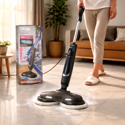 [HH00019787] مساحة دوارة بالبخار لتنظيف الأرضيات تدور 360 درجة بقوة 1500 واط