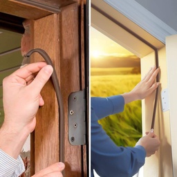 [HH00001375] مانع وعازل مطاطي للاصوات والأتربة والحشرات للأبواب والنوافذ