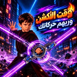 [HH00036075] سيف دوّار بإضاءة مؤثرات ضوئية وحركة مذهلة