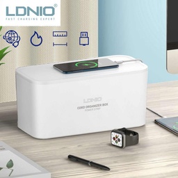 [HH00005465] Power Socket with 5 Outlets &amp; 3 USB Outlets in a Box to Organize Wires