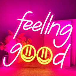 [HH00005775] Feeling Good Neon Led Light Sign Art Decor 45*35 Cm