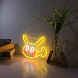 [HH00005826] Cute Pikachu Neon Led Light Sign Art Decor