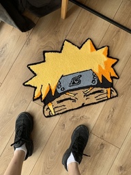 [HH00005856] Naruto Face Fluffy Bedroom Rug