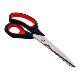 [HH00005951] مقص مطبخ استانليس ستيل لتقطيع وتنظيف الفراخ والاسماك بمقبض بلاستيك مريح