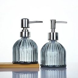 [HH00007490] ديسبنسر صابون سائل اكليريك مع مضخة استانليس 300 ملي قابل لإعادة الملئ للحمام والمطبخ