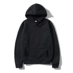 Hoodie Stock Resirve Unisex - Black