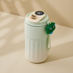 [HH00008738] مج حراري استانليس ستيل 460 ملي بشاشة تاتش لعرض درجة الحرارة وغطاء محكم الغلق للخروج والرحلات