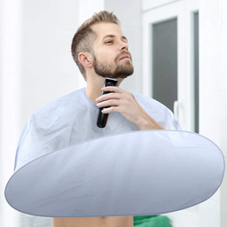 [HH00008866] مريلة حلاقة وقص الشعر الإصدار الثاني وتربروف لتجميع شعرالرأس ومنع سقوطه علي الأرض قابلة للطي