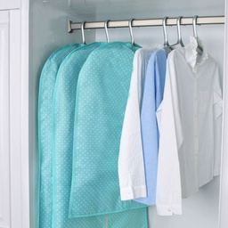 [HH00009072] غطاء ملابس لحماية البدل والفساتين من الأتربة داخل الدولاب بستوسته سهلة الفتح والغلق