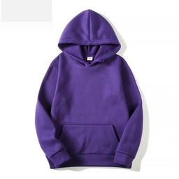 Hoodie Stock Resirve Unisex - Purple