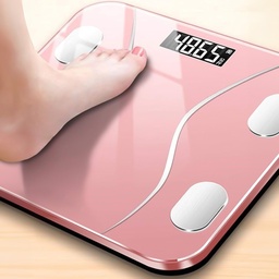 [HH00009711] ميزان ديجيتال منزلي لقياس الوزن ونسبة العضلات والعظام والدهون والمياه بشاشة ليد رقمية سهلة القراءة