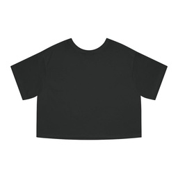 T-shirt Stock Resirve CROP TOP (أسود )