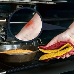 [HH00014316] حامي رف الفرن السيليكون مقاوم للحرارة اثناء الطهي