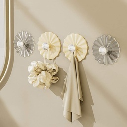 [HH00014562] طقم هوك  3 قطع شفاف بلزق دبل فيس لتعليق الاكسسورات والملابس