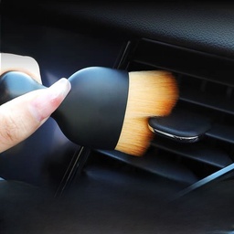 [HH00014612] فرشة بشعيرات ناعمة بغطاء لتنظيف تابلوه السيارة وفتحات التكييف الهواء