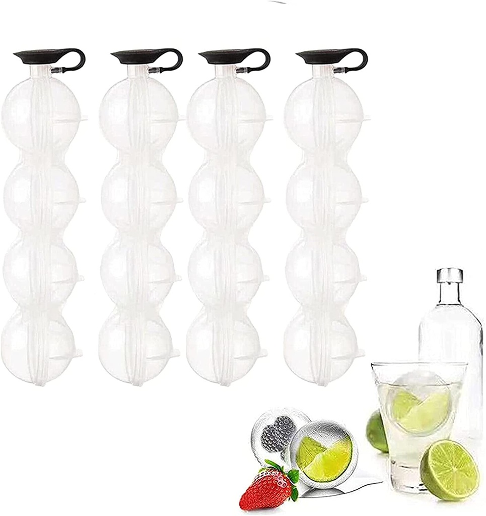 صانع كرات ثلج رباعي لتبريد العصائر والمشروبات