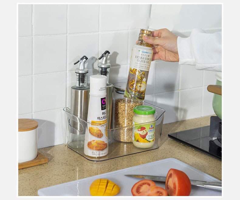 منظم اكليريك جامبو للثلاجة والمطبخ والحمام بيد