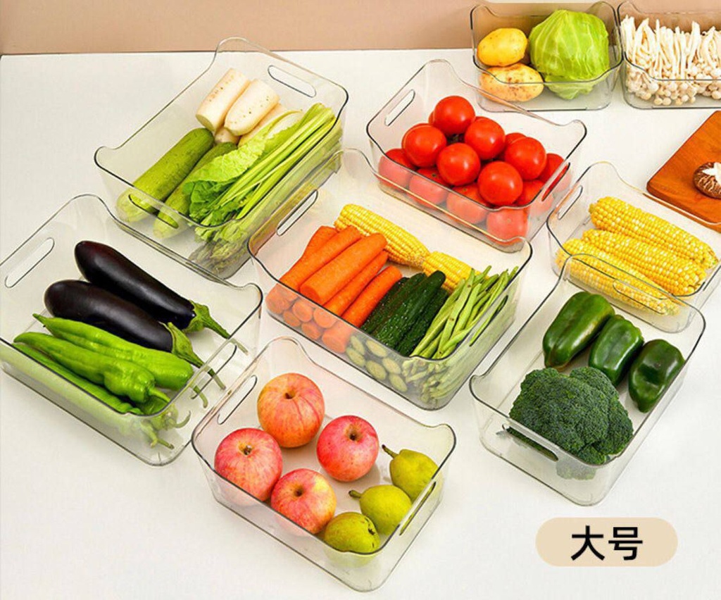 منظم اكليريك جامبو للثلاجة والمطبخ والحمام بيد