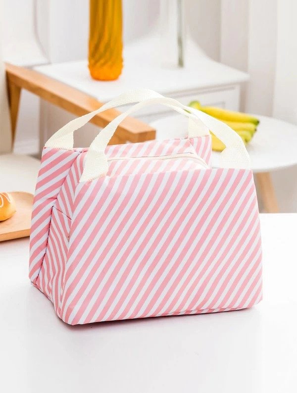 شنطة لانش بوكس حرارية لحفظ الطعام والمشروبات للعمل والدراسة بيد