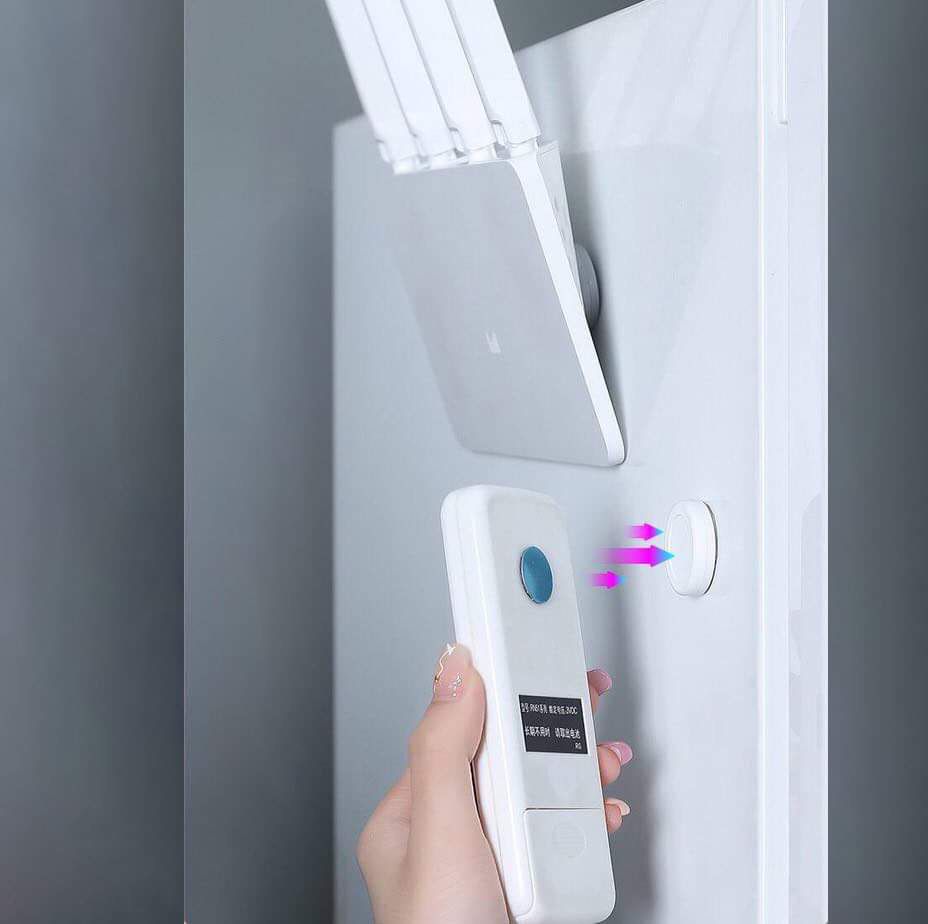 مغناطيس دائري بلزق دبل فيس لتثبيت الريموت والمشترك قطعتين متعدد الاستخدام