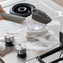 فرشة دعك وليفة بخزان صابون 2 في 1 للاحذية والملابس و المفروشات متعددة الاستخدامات