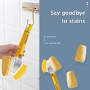 فرشة دعك وليفة بخزان صابون 2 في 1 للاحذية والملابس و المفروشات متعددة الاستخدامات