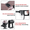 مكنسة كهربائية محمولة بثلاث رؤوس مختلفة لسهولة التنظيف 600 واط