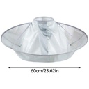 مريله حلاقة لقص الشعر والذقن ومنع سقوطه علي الارض