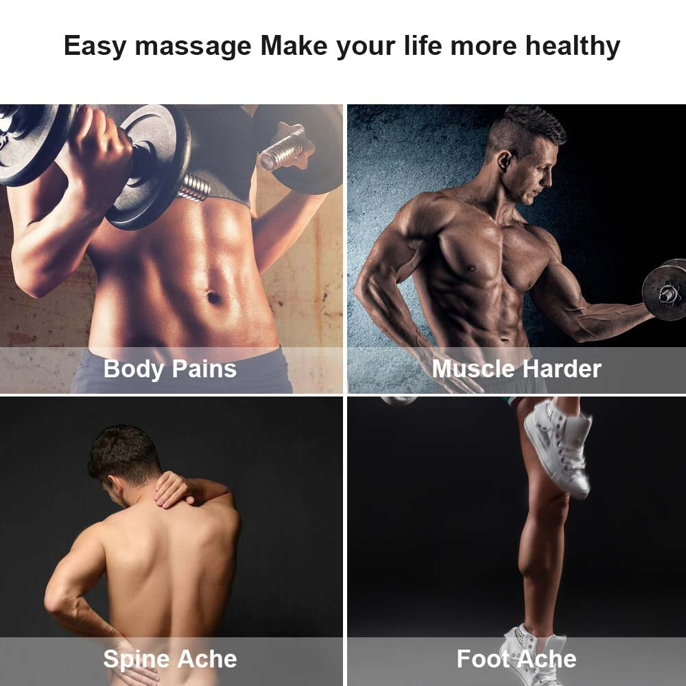 مسدس مساج وتدليك لعضلات الجسم ب 6 سرعات مختلفة