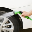 خرطوم ماء مرن قابل للتمدد حتى 15 متر للحديقة وغسيل السيارة والتنظيف داخل المنزل