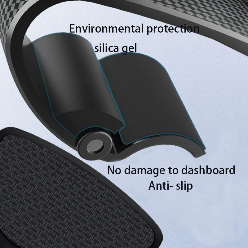 حامل موبايل سيارة مشبك دوار يثبت علي التابلوه للقيادة بأمان