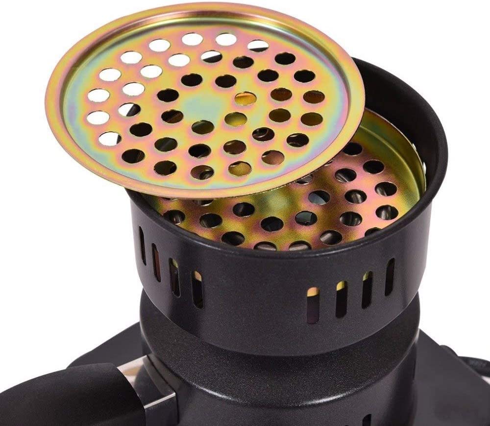 جهاز اشعال الفحم الكهربائي للشوي وقت الرحلات والتخييم 500 واط