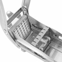 قطاعة بطاطس يدوية بمقاسين مختلفين استانليس ستيل عملية وسهلة الاستخدام