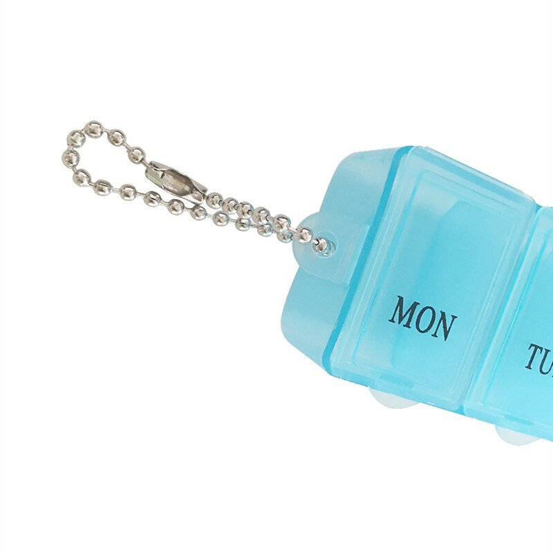 منظم أدوية أسبوعي محمول مثالي لعدم النسيان وللسفر والخروج