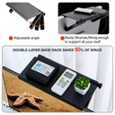 حامل رسيفر للشاشات المعلقة على الحائط يوضع فوق الشاشة