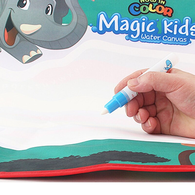 لعبة 2 في 1 لوحة الرسم المائية السحرية وليدو للاطفال ومشاركة الكبار معهم والاستمتاع بالوقت
