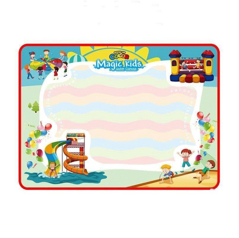 لعبة 2 في 1 لوحة الرسم المائية السحرية وليدو للاطفال ومشاركة الكبار معهم والاستمتاع بالوقت