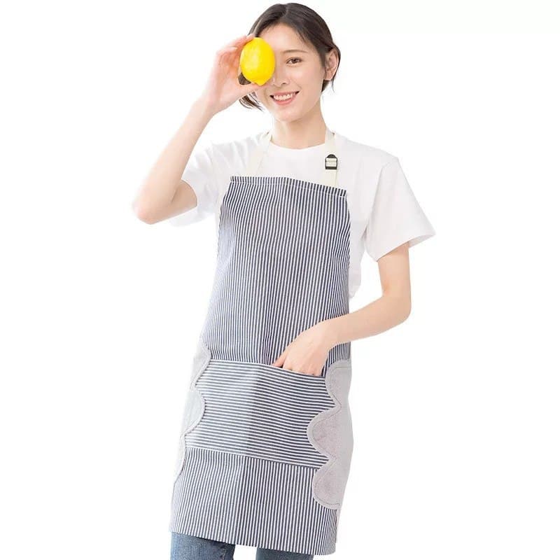 مريلة مطبخ وتر بروف بفوطة قطيفة من الجانبين