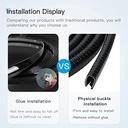 شريط مطاط لحماية ابواب السيارة من الخدوش والصدمات قابل للقص 5 متر