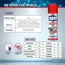 اسبراي منظف لفرامل السيارات لإزالة الشحوم والأتربة 500 مللي