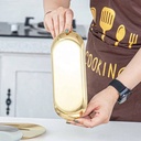 طقم صواني مدهب 3*1