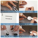 طقم إصلاح الجلود والفينيل 7 ألوان للملابس والمفروشات والسيارات متعدد الأستخدام